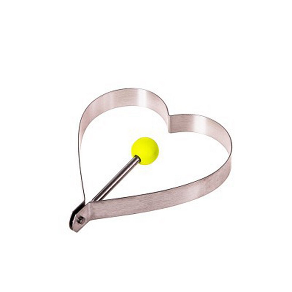 Rustfritt stål stekt egg pannekake former omelett form form steke egg koke verktøy kjøkken tilbehør gadget ringer form: 04