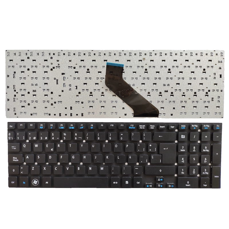 US/UK/RU/SP/FR teclado de ordenador portátil para ACER V5WE2 V5WC2 Q5WV8 Q5WV1 Z5WAH Z5WE3 TMP455 MS2394 CN7-791G 2508-C8UL: COFFEE
