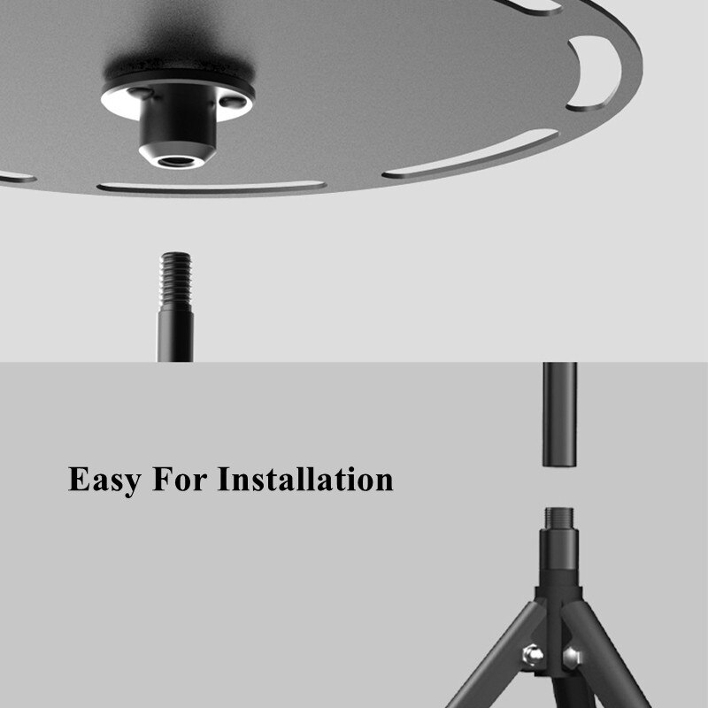 Portable Camping Table, Camping Round Table, Sturdy Lamp Holder