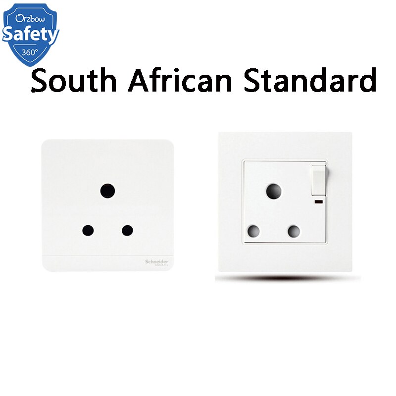 12Pcs Children Safety Power Socket Baby Electricity Protector Cover South African Standard Electrical Outlet Cover Plugs