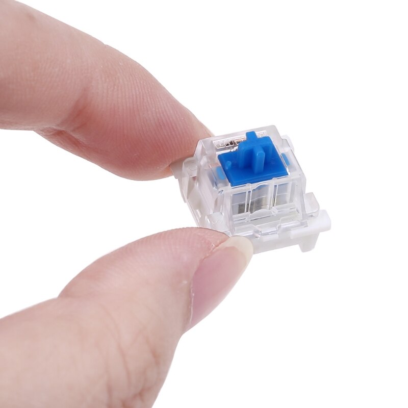 Outemu 3- pin-schalter für mechanische tastaturen, schwarz, rot, braun, blau, smd-led-tastenschalter für cherry mx und gateron, ersatzteil, diy-zubehör