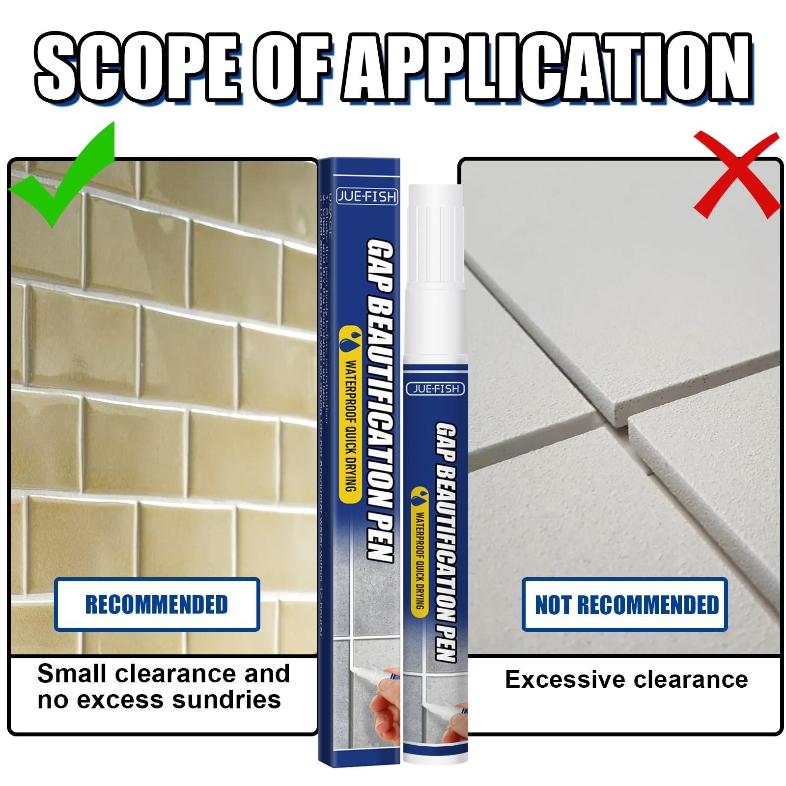 1pc Waterproof Tile Refill Agent Tile Reform Coating Mold Cleaner Tile Sealer Repair Glue For Bathroom Floor Home Decoration