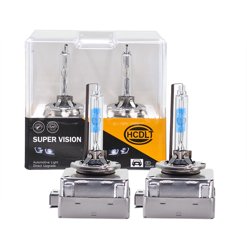 HCDLT 2 uds 12V 35W D1S D2S D3S D4S 55W bombilla de Xenón 5500K D1 D2 D3 D4 Auto faros para E63 E65 E46 E60 E53 Q3 Q5 Q7 A5 A4L A8L