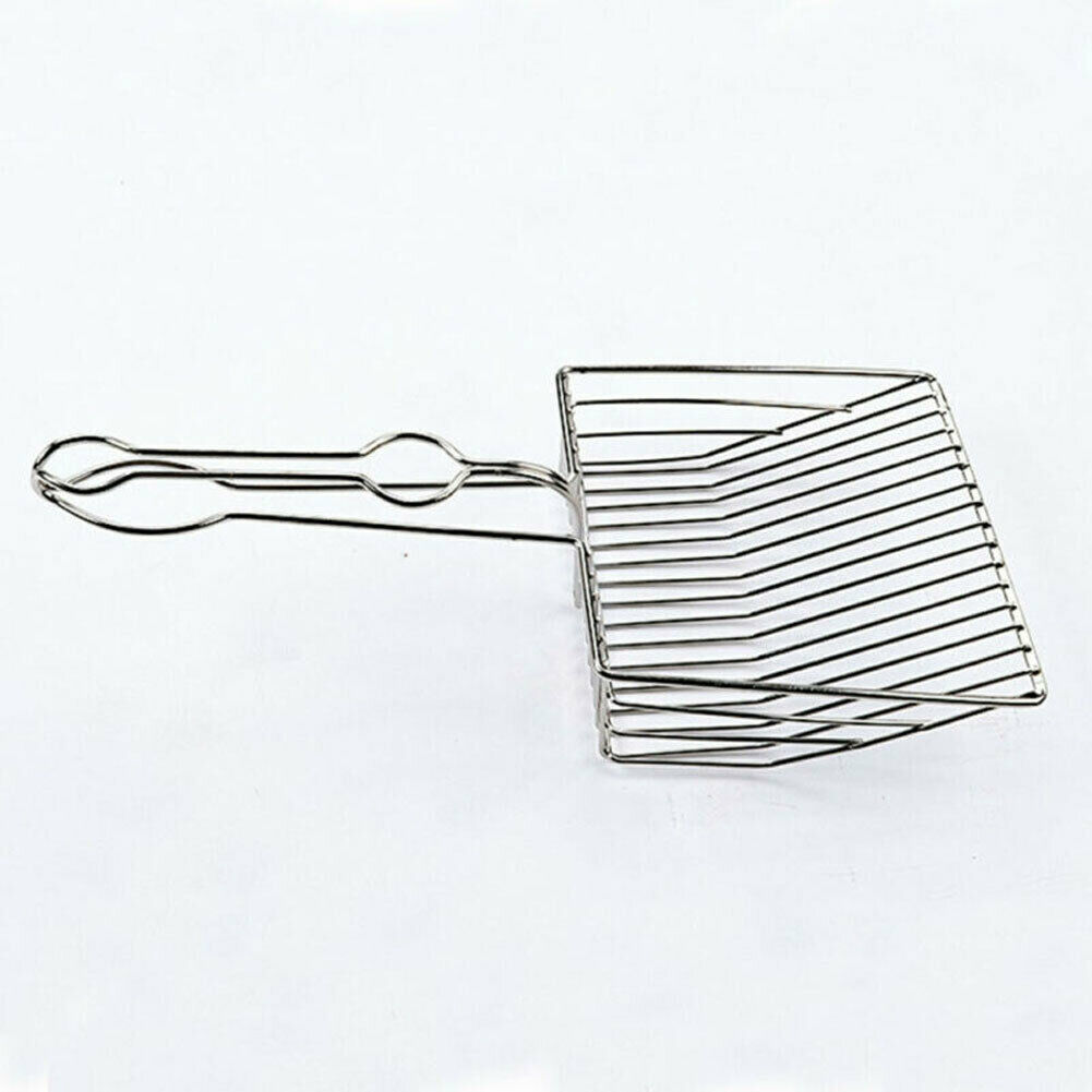 Neue Metall Kätzchen Sand Reiniger Katzenstreu Scoop Reinigung Werkzeug Haustier Sand Schaufel