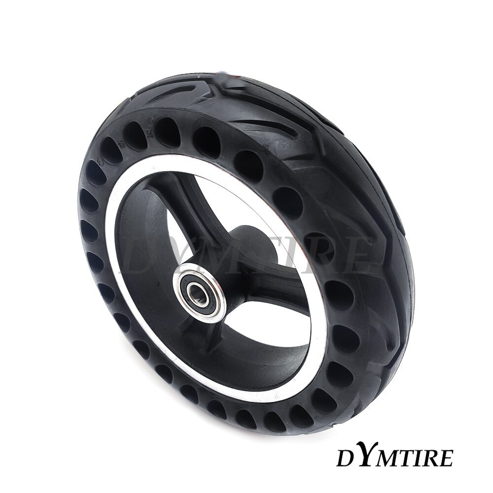 200x50 Wheel Hollow Hole Solid Tire for Mini Electric Scooter Front Wheel 8 Inch Non Pneumatic Stab Proof Tyre Replacement Parts
