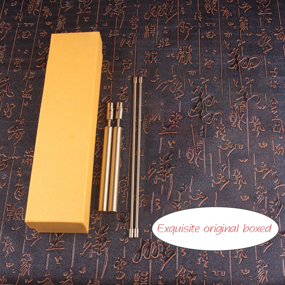 1pair Portable Copper Dowsing Rod Outdoor Handheld Water Witching Detachable Tool Flexible Adjustable Detector