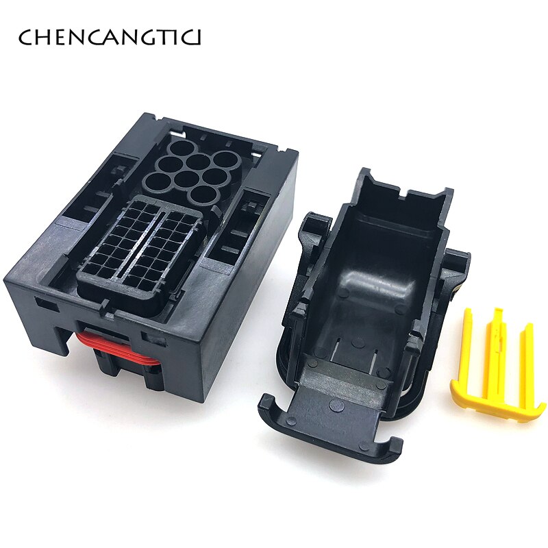 1 set 40 pin way TE AMP automotive PCB/ECU ignition harness connector plug socket without terminal seal 1473252-1