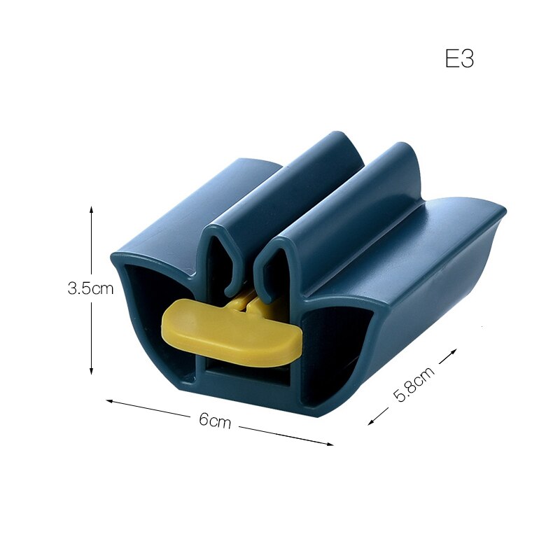 Gezichtsreiniger Druk Houder Tandpasta Knijper Tube Cosmetica Rolling Knijpen Dispenser Apparaat Oral Care Badkamer Benodigdheden: E3