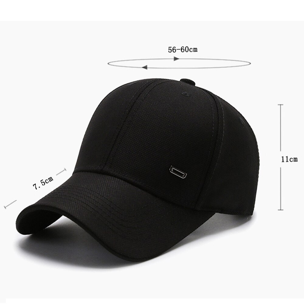 Fs 2022 Zomer Bruin Baseball Caps Voor Vrouwen Volwassen Mannen Cap Ademend Outdoor Sport Katoen Golf Hoed Pet