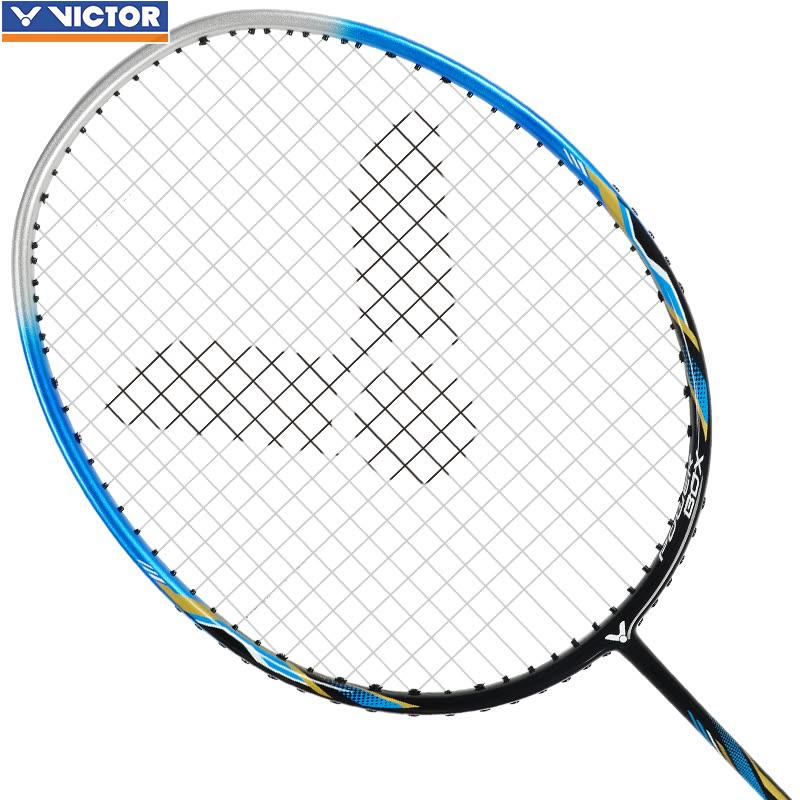 Victor Cha 9500 S/ 9500 Carbon Fiber Badminton Rackets 3U/4U Offensief 6.8Mm As Badminton Racket Met string