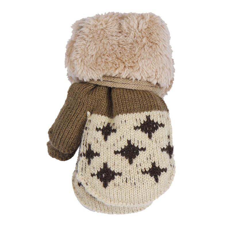 Baby Handschuhe Volle Finger Junge Mädchen Handschuh Kleinkind Baumwolle betroffen Blatt Winter Warme Handschuhe Kleinkinder Gestrickte Fäustlinge für 1-4Y Baby: Typ 10