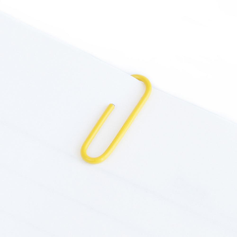 Lot de 100 trombones colorés pour notes classées, pour enfants, étudiants, papeterie scolaire, fournitures de bureau