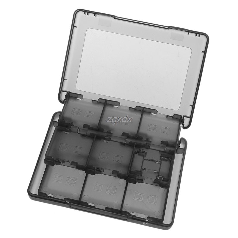 28-In-1 Black Game Card Case Holder Cartridge Storage Box For Nintendo DS 3DS Whosale