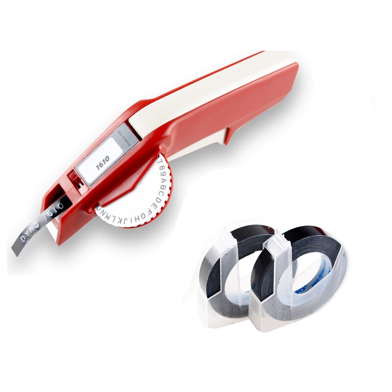 Dymo 1610 Handleiding Label Maker voor 3D Embossing Plastic 1610 Handleiding Label Printers voor Dymo Handleiding Machine Makkelijk Te Maken label