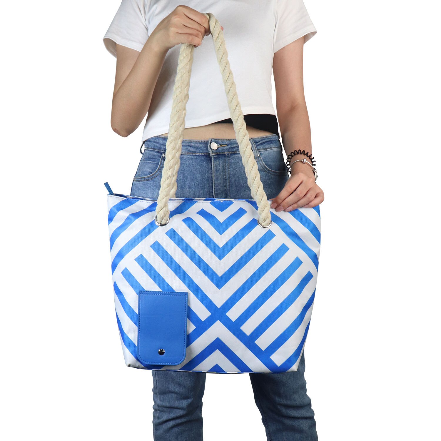 Wessleco Tragbare Strand Wein Handtasche Wein Tote Tasche mit Versteckte Spender Isolierte Große Wein Kühltasche Mit Wein blasiert
