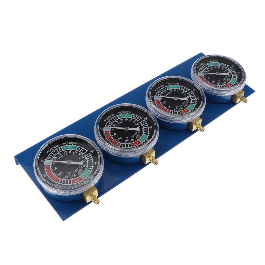 2 Pack Motorcycle Carb Carburettor Synchronizer Vacuum Balancer Gauge 4 Cylinder