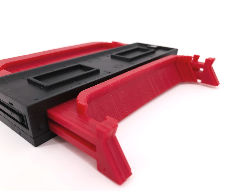 Kształt miernik duplikator profil duplikator miernik kontur znakowanie drewna szablon plastikowy kontur kopiuj powielacz narzędzie pomiarowe