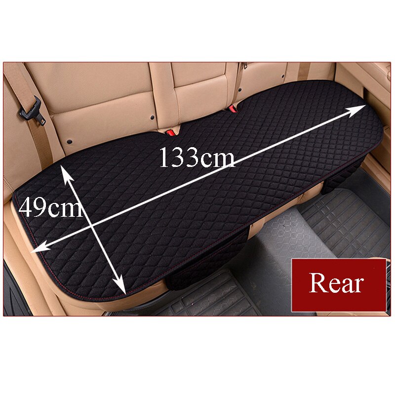 Nuovo coprisedile in lino per auto protezione in lino sedile anteriore o posteriore cuscino per cuscino per camion Suv o Van