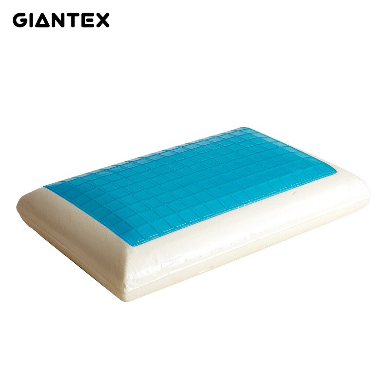 Giantex sovende gel hukommelse skum ortopædisk pude halspude silikone pude travesseiro almohada cervikal kussens poduszkap