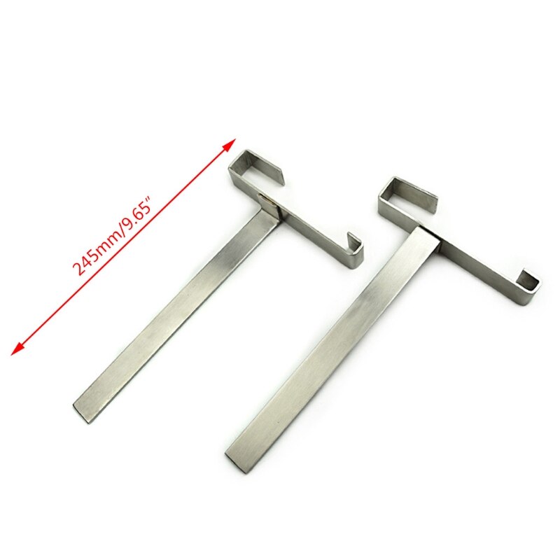 Durable Stainless Steel Bee Hive Frame Holder Equipment Kit Upgrade Honeycomb T5EB