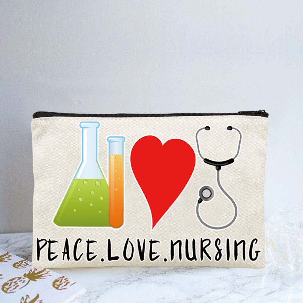 Torby kosmetyczne kobieta kosmetyczka plaża pielęgniarka serii organizator podróży Case makijaż Bagi Party Bagd prezent ślubny Lady makijaż przypadki: Nurse 008