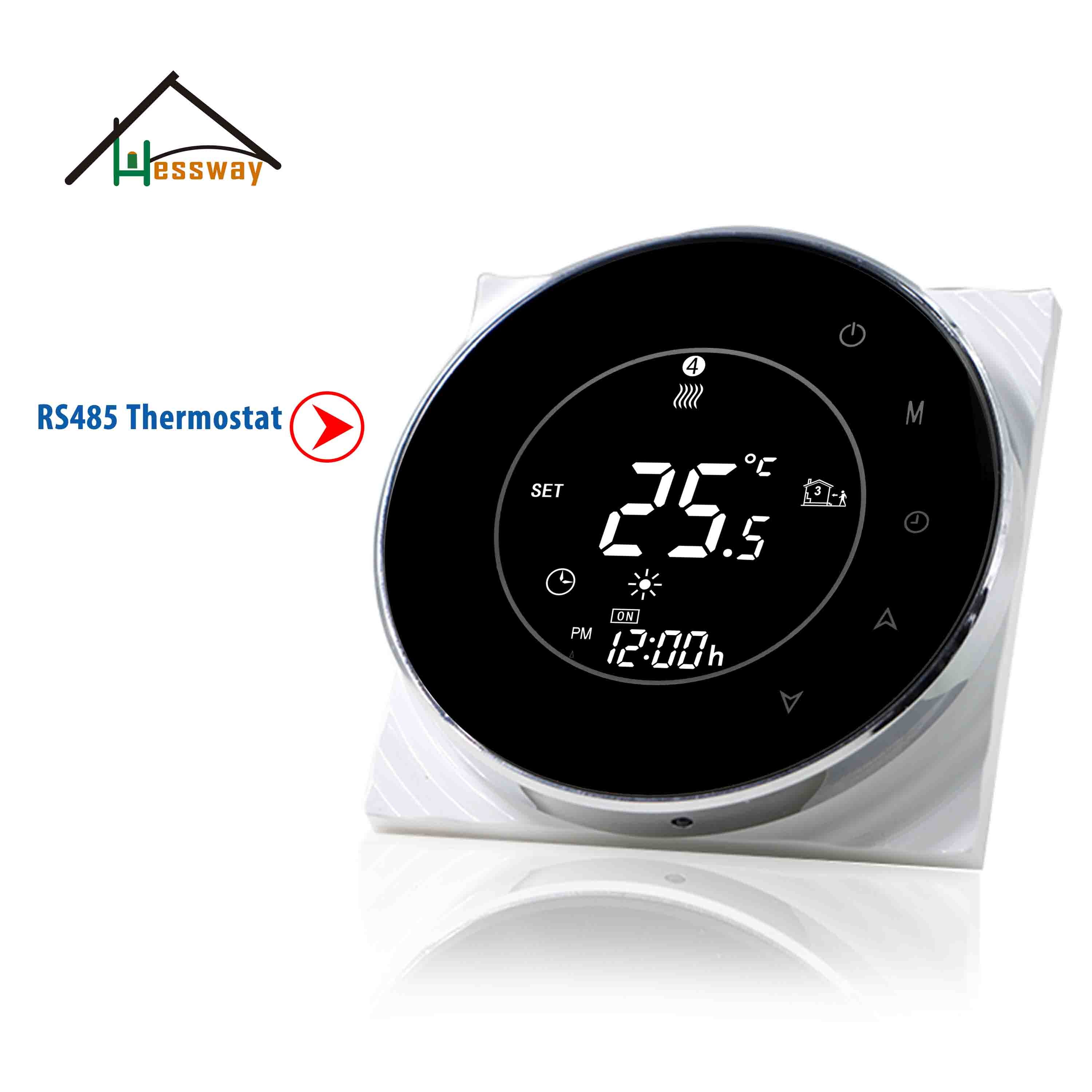 Hessway termostatventil modbus & rs485 termostat til vandvarmer nc ingen afbryder