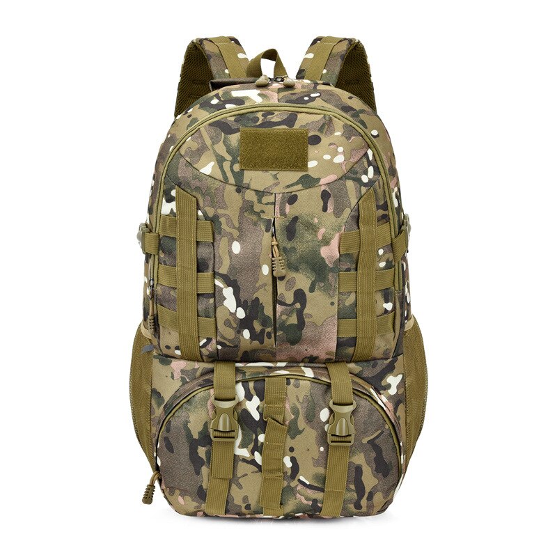 55L Rucksack Team Entwicklung Ausbildung Armee Fan Rucksack USB Clever Schul Hochschule Studenten Militärische Ausbildung Wandern: CP Tarnung