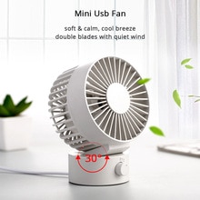 USB Fan Mini Desk Fan For Office Gadgets Desktop Desk Electric Small Fan Summer Cooler Cooling Fans Ventilador Mini Ventilateur