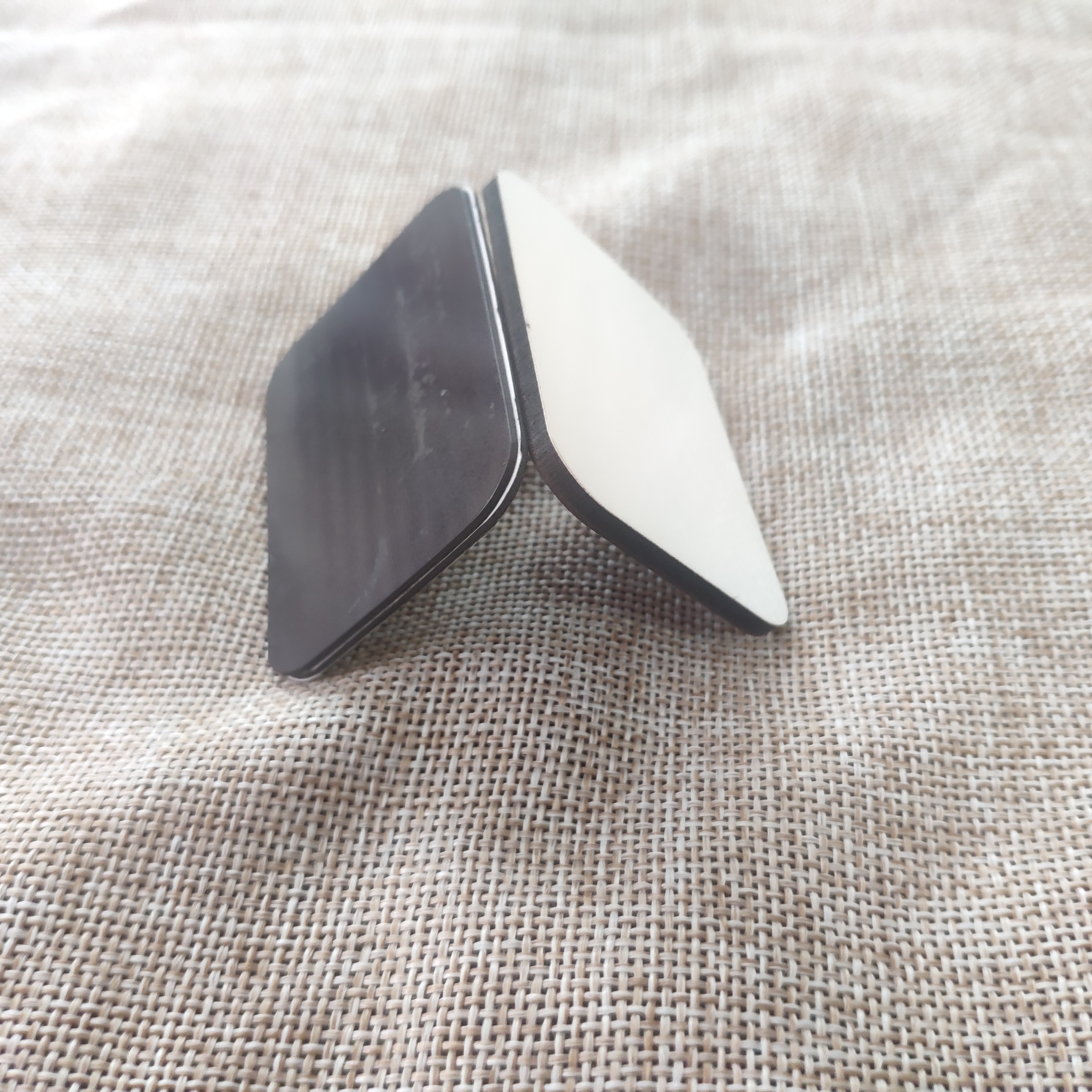 15pcs/lot sublimation blank DIY Fridge Magnets Wooden rectangle MDF Refrigerator Sticker Magnets Birthday