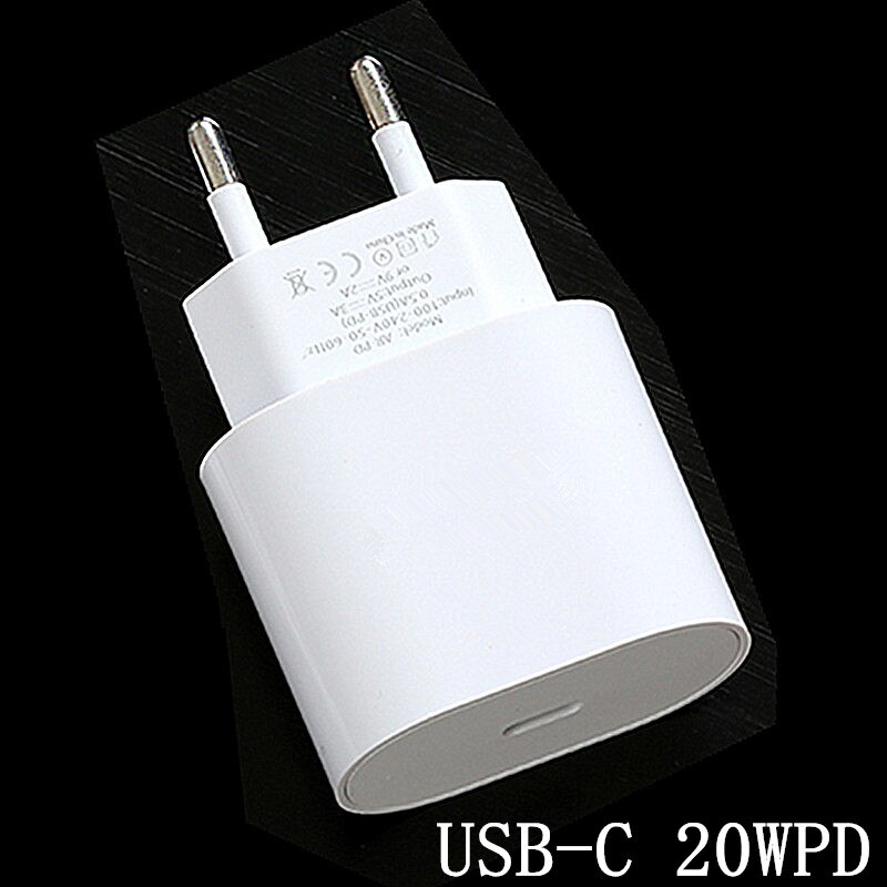 Voor Iphone 13 20W Pd Charger USB-C Wall Charger Adapter Snel Opladen Voor Apple Iphone 12/12 Mini 12 Pro 12 Pro Max 11 Ipad Pro: Default Title