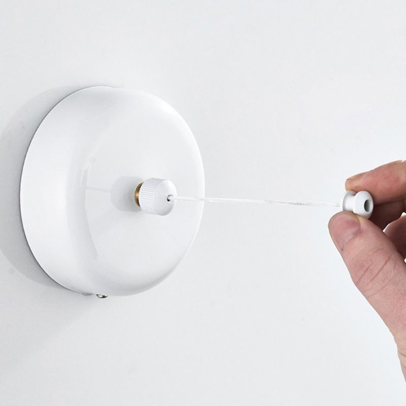 3 m Black White Retractable Clothesline Stainless Steel Clotheslines 11UA