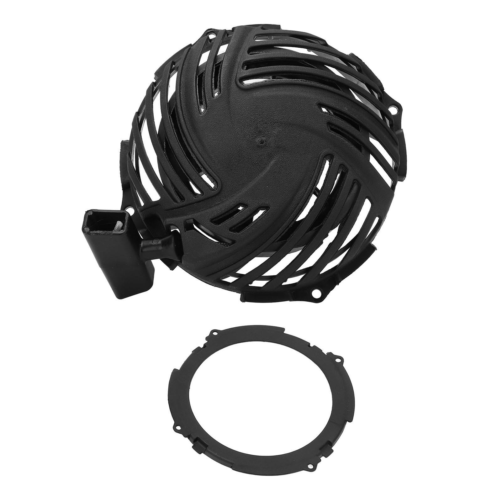 Pull Start Rewind Starter, qualidade OE preta, peças profissionais do cortador de grama para 08p502, 093J02, 09P602, 09P702 motores, 593959