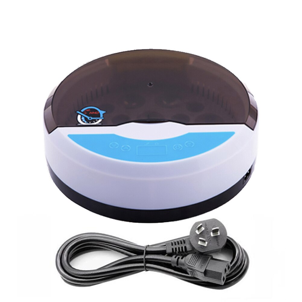 Novelty Fully Automatic LED Incubator 9 Eggs Temperature Humidity Chicken Farm Incubator Machine Poultry Quail Accessories: AU