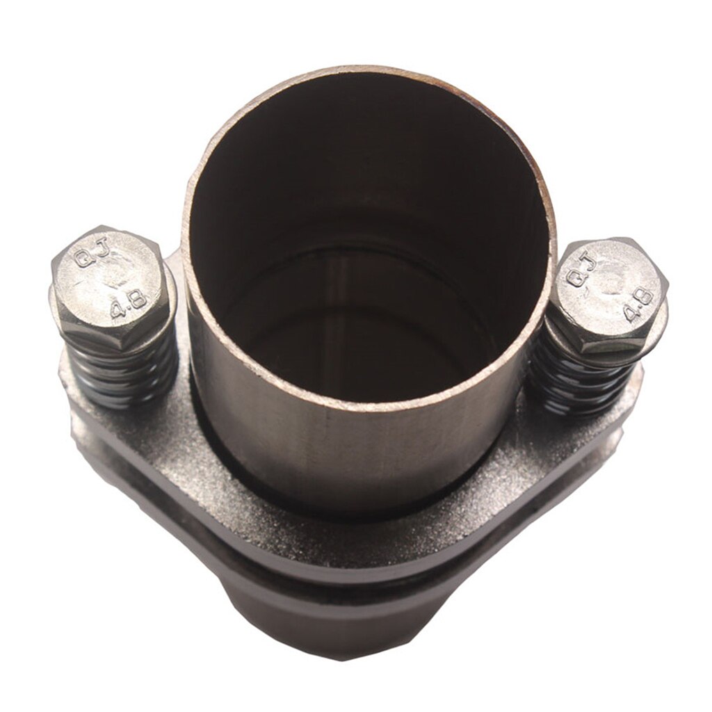 1pc 2" OD Universal Quick Fix Exhaust Triangle Flange Repair Pipe Kit