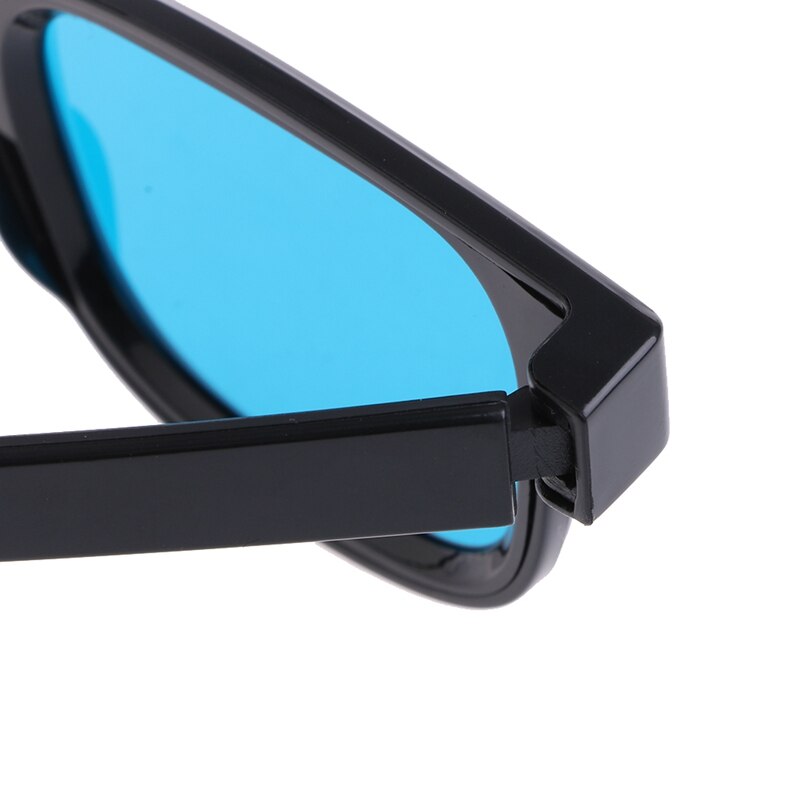 Cadre noir universel rouge bleu Cyan anaglyphe 3D lunettes 0.2mm pour film jeu DVD