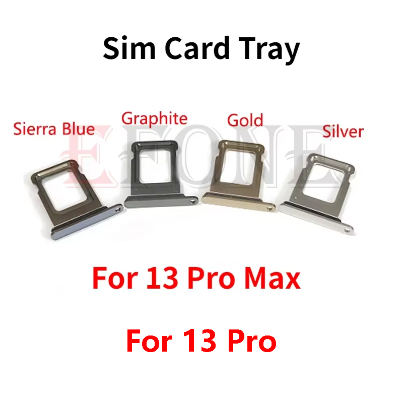 Voor iPhone 13 Pro 13 Pro Max Sim-kaartsleuf Ladehouder Sim-kaartlezer Socket