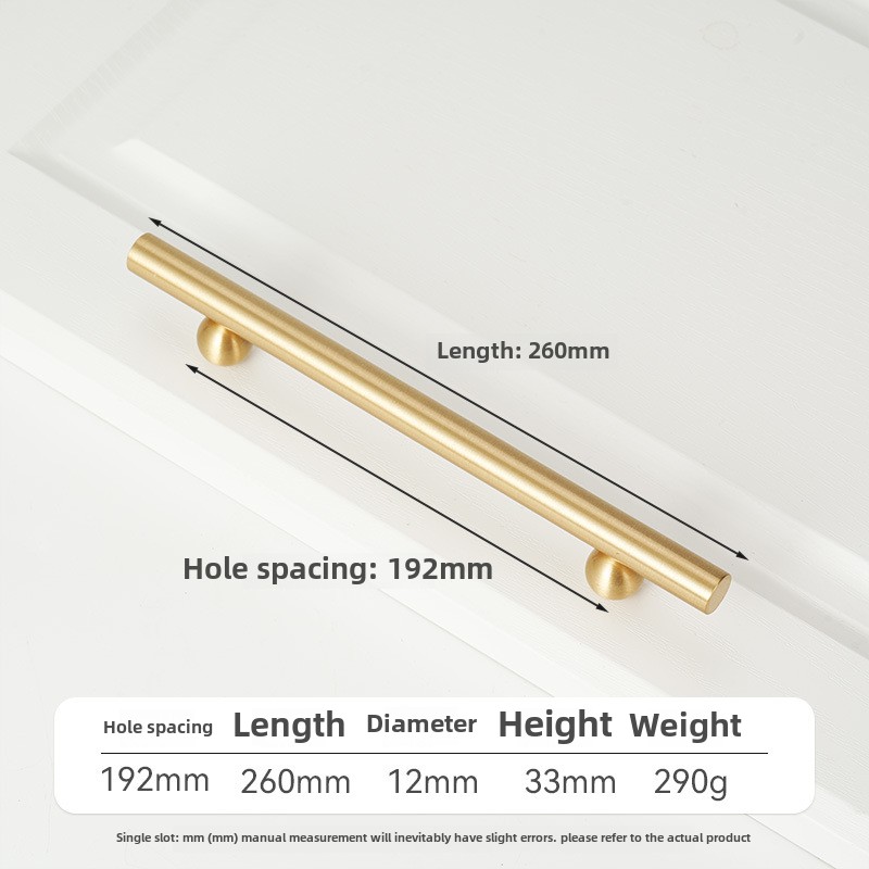 Cabinet Pulls Solid Brass French Surface Cabinet Drawer Handle Modern European Ball Base Long Handle: MULTICOLOR