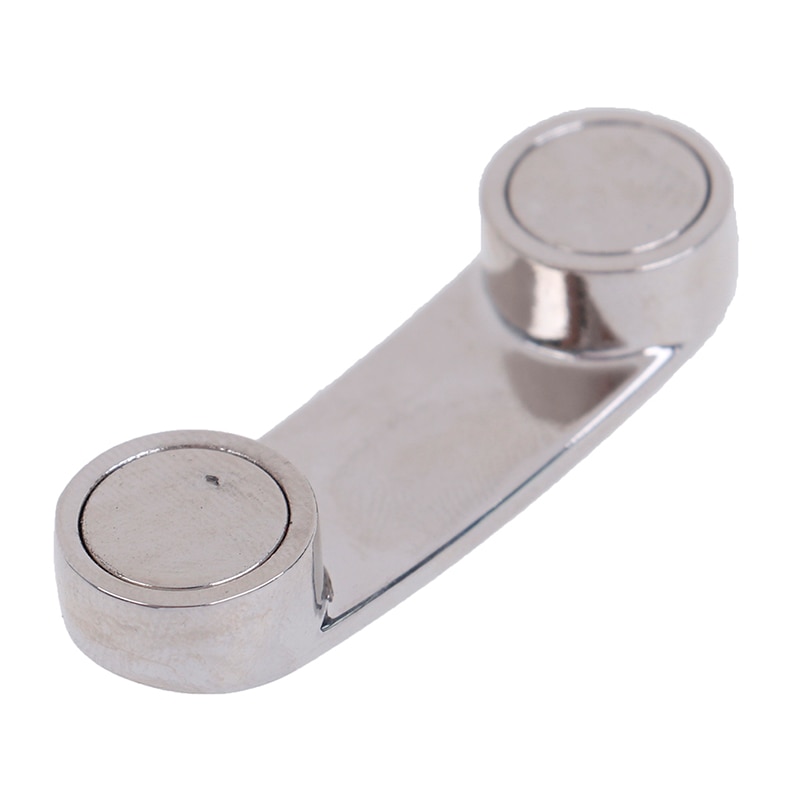 1 Pcs Zilver Zinklegering Magnetische Bril Houder Zonnebril Clip Universele Voor Moeder Vader Hang Magneet Haak Shirt