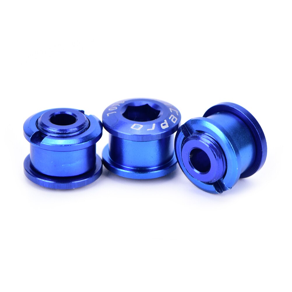 5 PCS CNC 7075 Parafuso Disco para Pedaleira Pedaleira de Bicicleta de Estrada MTB Bicicleta Peças Coroa Parafuso Parafusos da Roda Dentada Da Bicicleta