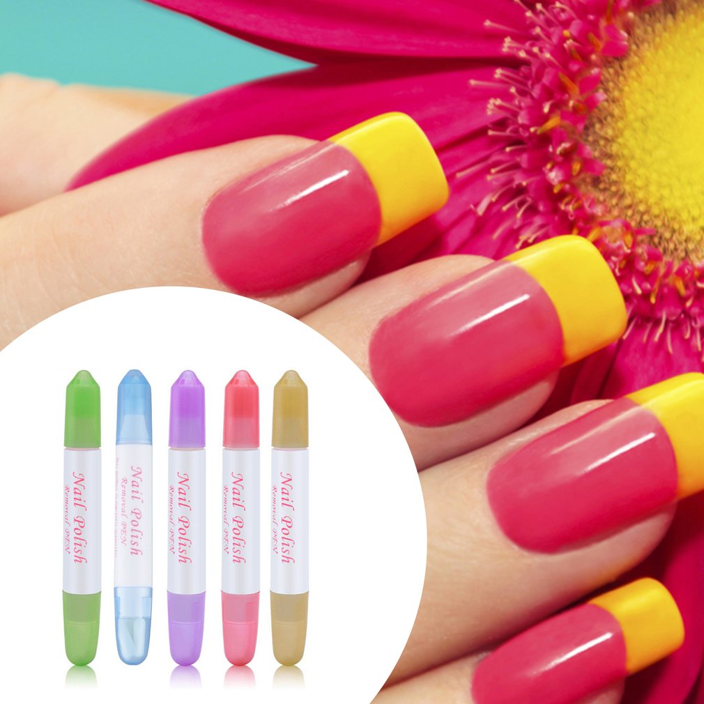 Nail Art Polish Remover Pen Corrector Cleaner Correct Tool Manicure Mistakes Tool Nail Art Equipment