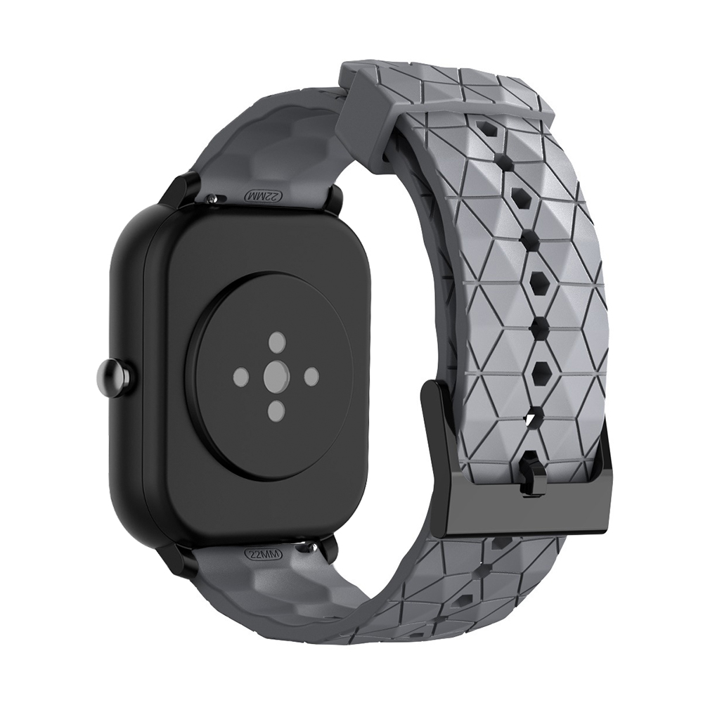 20mm/22mm -reim til amazfit gts 4/2/2e/3/ gts 2 mini/gtr /4/3/ pro/gtr 2/42mm/ stratos silikonarmbånd amazfit bip-rem: Blå lyseblå / 20mm