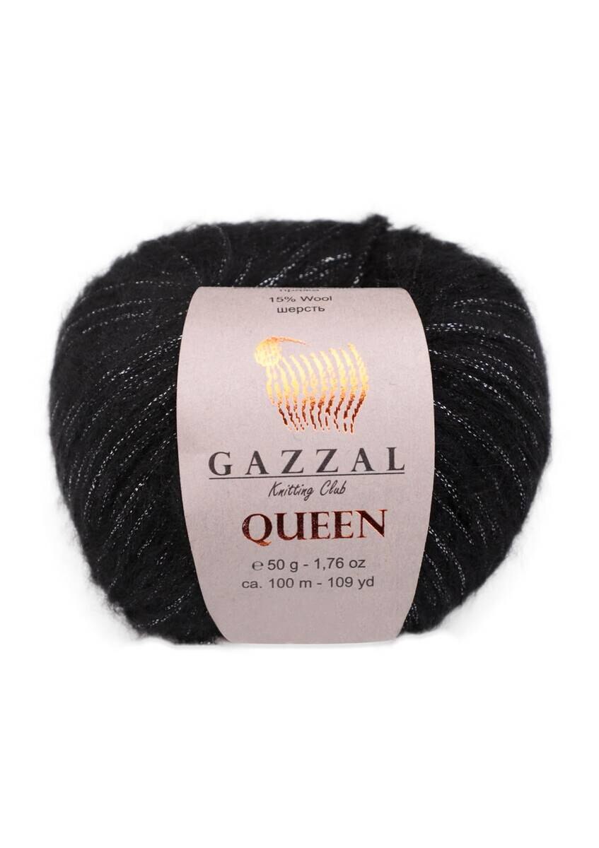 Gazzal Queen Ball Hand Knitting Yarn, 50 grams 100 meters, Thread, Wool, Metallized, Fantasy, Baby, Crochet, Clothes, Sport, Cardigan, Blouse, , Amigurumi, Hobby, Packs, Palmie Store, Made In Turkish Diy: 7340