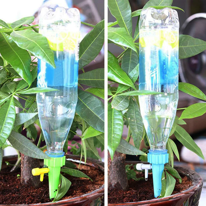 24/12/6pcs Self-Watering Kit Automatic Waterer Drip Irrigation Indoor Plant Auto Watering Device Home Flower Garden Tool