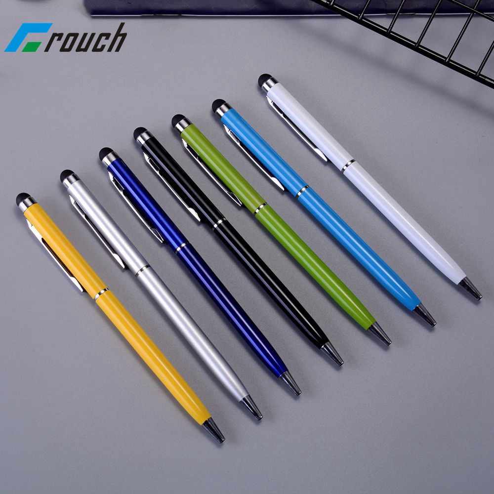 5Pcs Multifunctionele Fijne Punt Ronde Dunne Tip Touch Screen Pen Capacitieve Stylus Pen Voor Smart Telefoon Tablet Voor Ipad voor Iphone