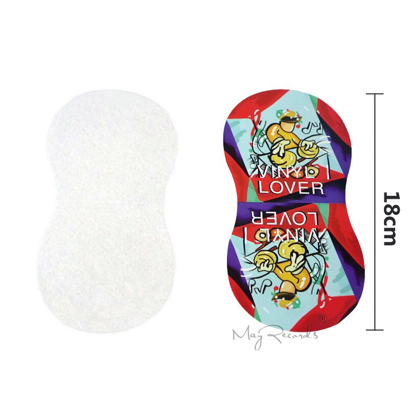 Onderscheidend 2 Stuks Vinyl Record Schoonmaken Protector Mat Disc Houder Beschermhoes Schoonmaken Draaitafel