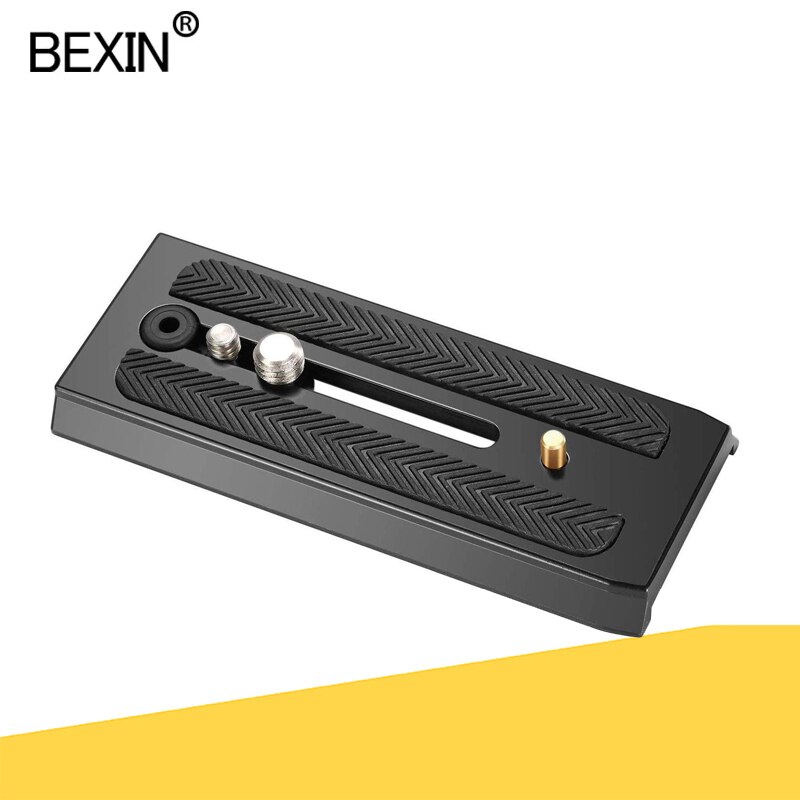 Bexin 501PL 120Mm Verlengd Quick Release Plate Voor Manfrotto Camera Pan/Tilt Plaat Lange Quick Release Plaat En voor Benro S6