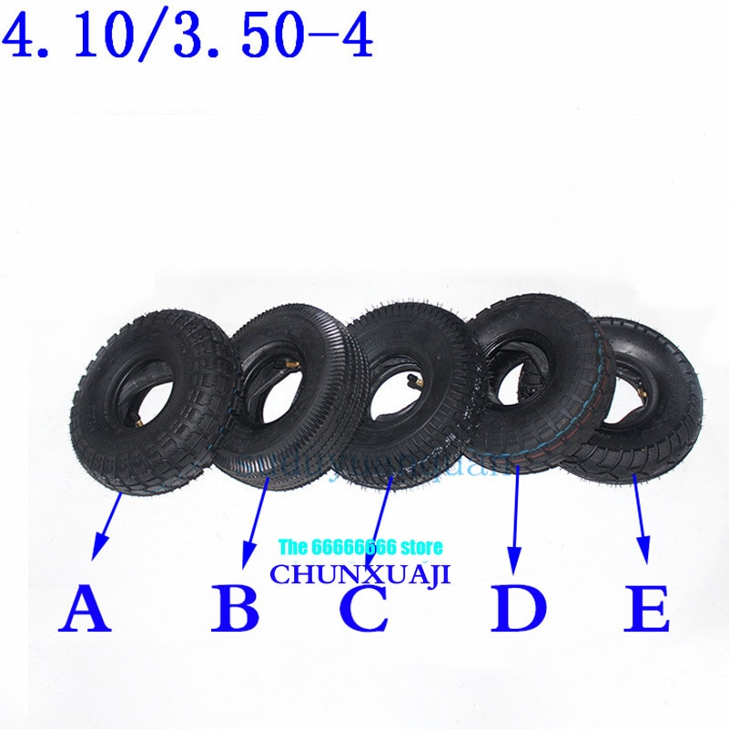 4.10/3.50-4 410-4 350-4 tyres tubes for Electric Scooter Wheelchair Elderly Mobility Scooter Wheelbarrow 4.10-4 3.50-4 tires