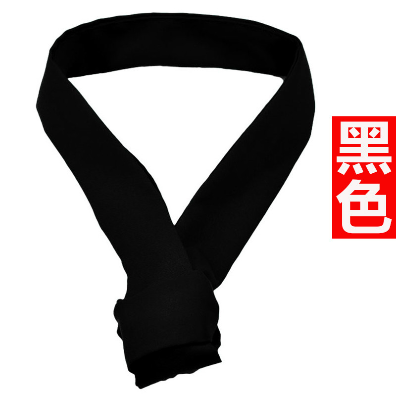 Novedad de , pañuelo de cocinero a la , pajarita, pañoleta para hombres y mujeres, accesorios de cocina, café, restaurante, Hotel, horneado, ropa de trabajo: Black