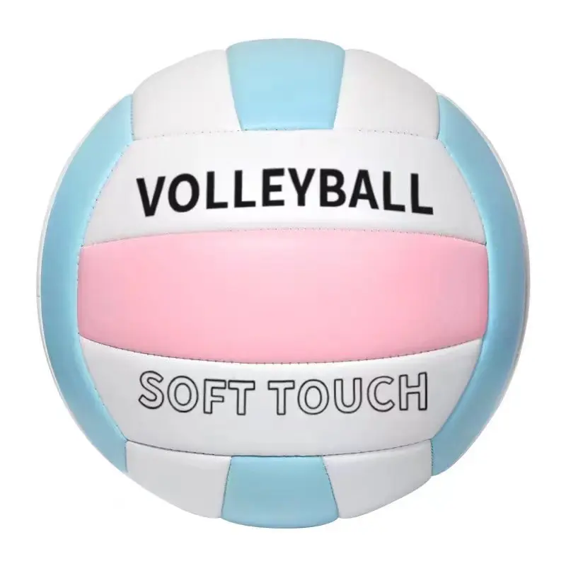 Volleybal maat 5, professioneel wedstrijdtrainingsvolleybal voor strand buiten binnen nr. 5-bal voor studenten volwassen tieners: Marineblauw