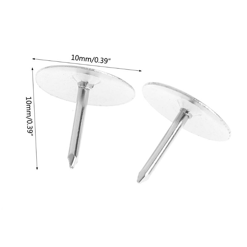 80Pcs/Box Metal Thumb Tack Office Supplies Push Pin Scene Poster Push Pin Pins 090F